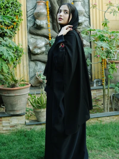 2 PCS NIDA FABRIC BEGI STYLE ABAYA