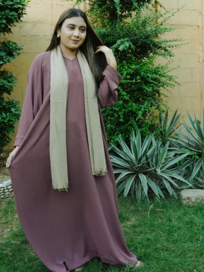 1 PCS Plain Cey Febric Begi Abaya