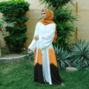 2 PCS FANCY ABAYA WITH STYLISH BELT
