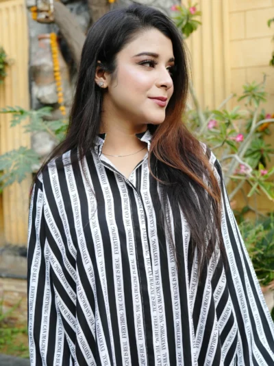 2 PCS STONE LINEN WRITING CO ORD SET